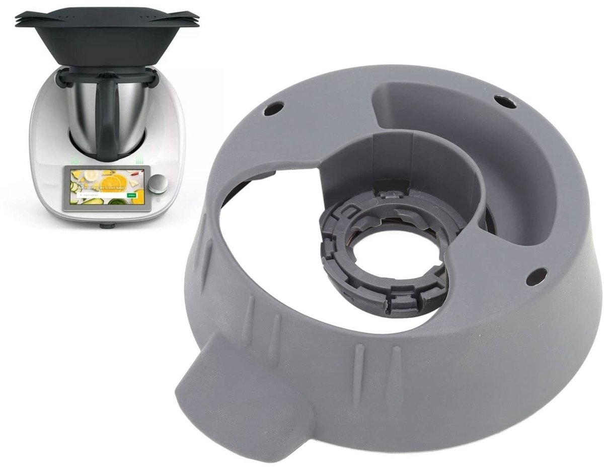 Dailygoods- Blenderaccessoires Duurzaam - Hoofdpan - Bevestiging Beker - Ring Moer - Safe Lock - PP-materiaal - Vervanging voor TM5/TM6 - Thermomixonderdeel
