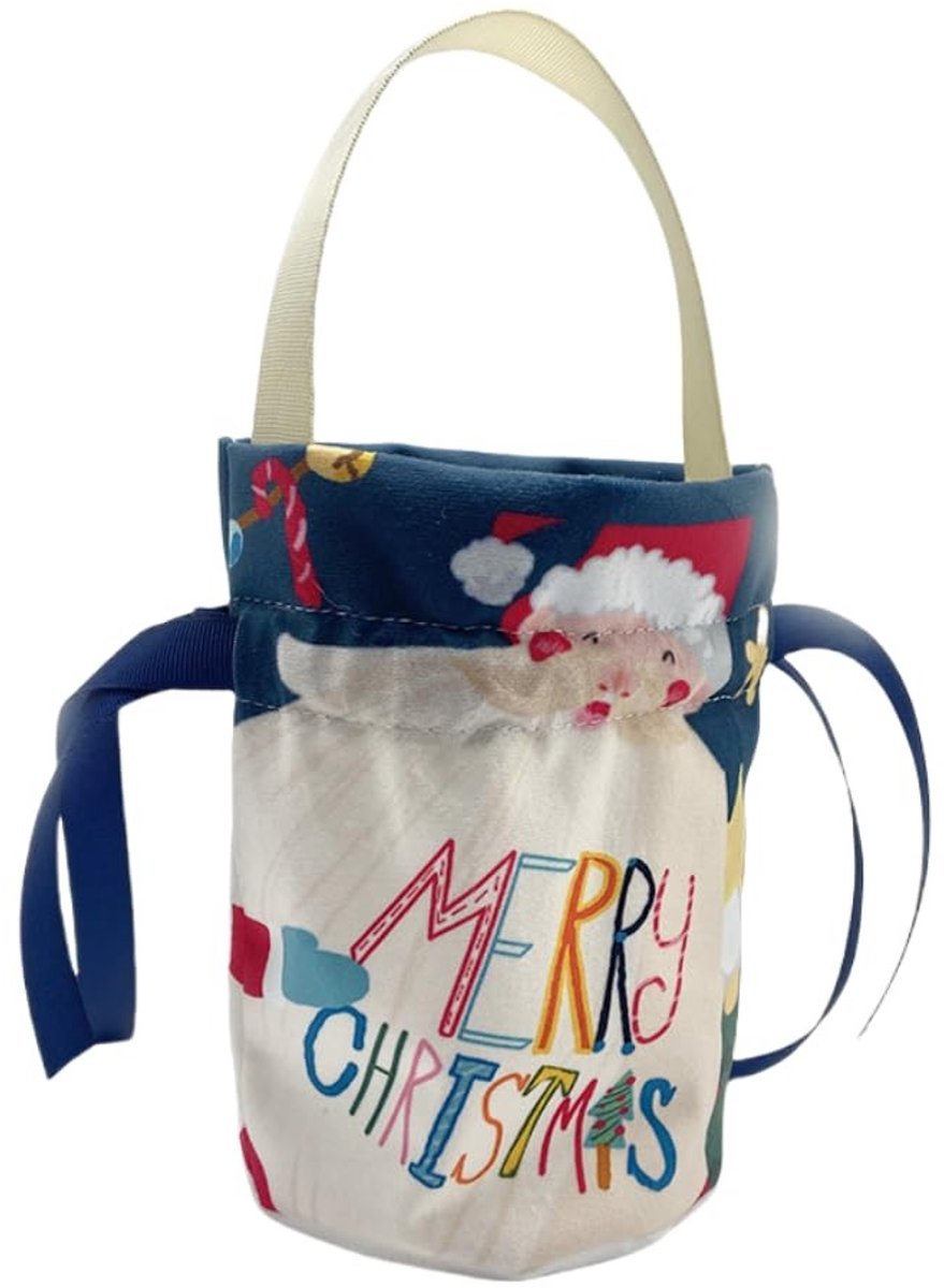 Dailygoods- Vulhoorn Tas 36 x 23 cm - Geschenk Tas - Kerstmis - Snoepzakjes - Kraftpapier - Ideaal voor Feesten - Geschenktas