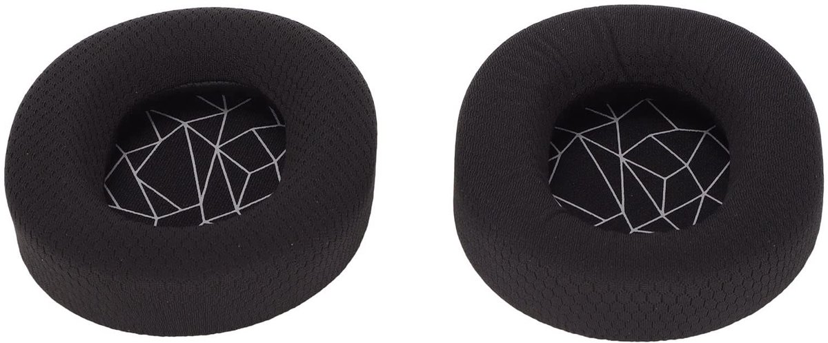 Dailygoods- Oorkussens voor hoofdtelefoon - Verbeterde geluidskwaliteit - Eenvoudige installatie - Compatibel met 3/5/7 - Zwarte oorkussens - Zeer elastische reservepads - Hoofdtelefoonpads