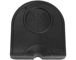Dailygoods- Tampermat Silicone - Uitklopbak Koffie - Tampingmat - Antislip - 12,5 x 14 cm - Voedselveilig Silicone - Koffiemat