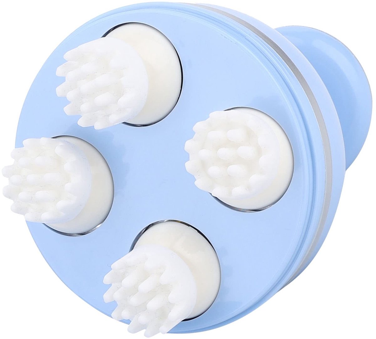 Dailygoods - Massageapparaat voor huisdieren - Elektrisch masseren - Draagbaar en afneembaar - Blauw - Katten en honden - 84 massageknopen