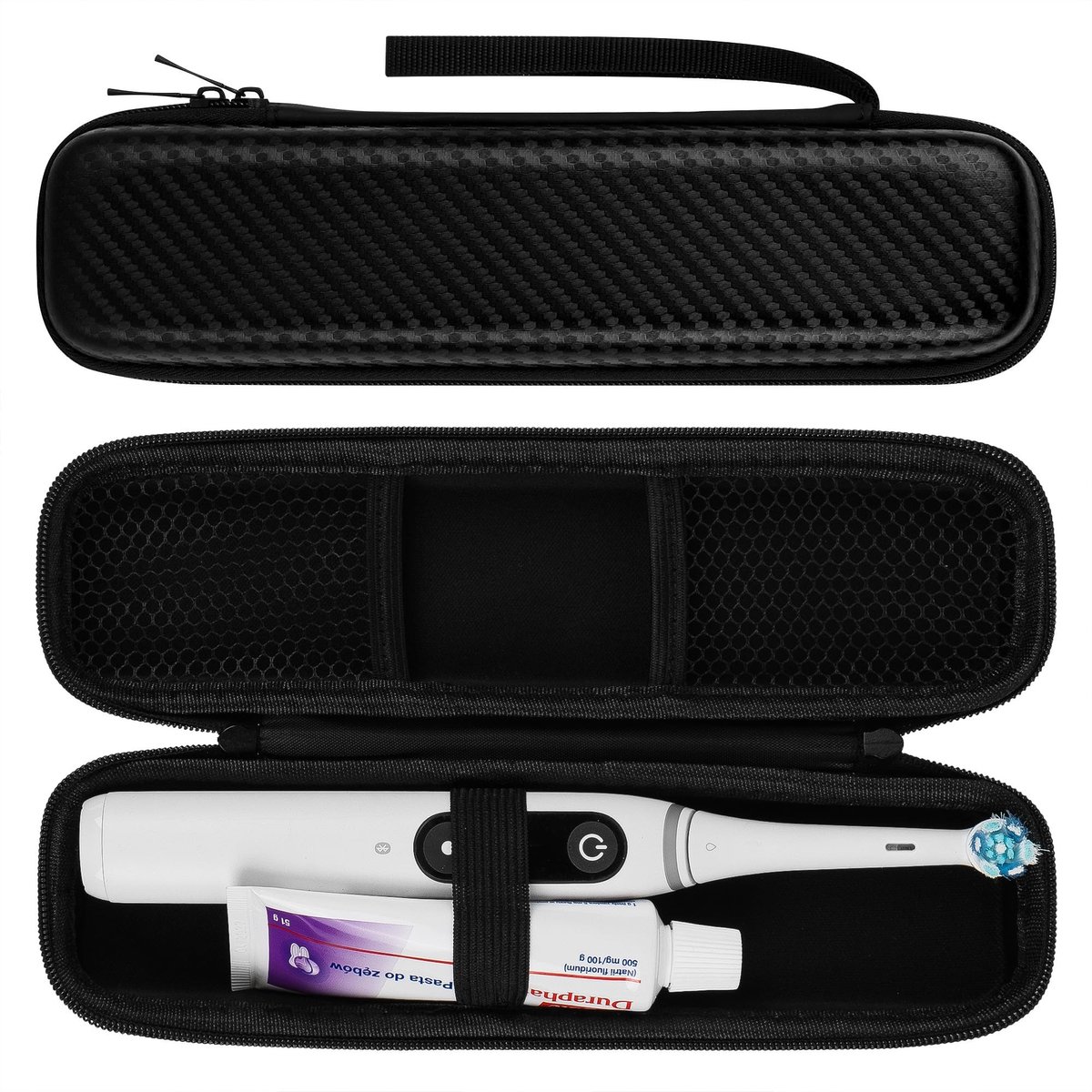 Dailygoods - Reiskoffer voor Elektrische Tandenborstel en Tandpasta