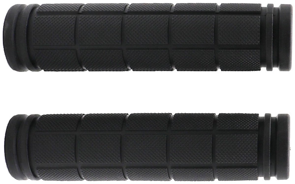 Dailygoods - Antislip fietshandgrepen - Rubber handgrepen - Zacht en comfortabel - 22 mm - Geschikt voor MTB en stadsfiets - Duurzaam en stevig