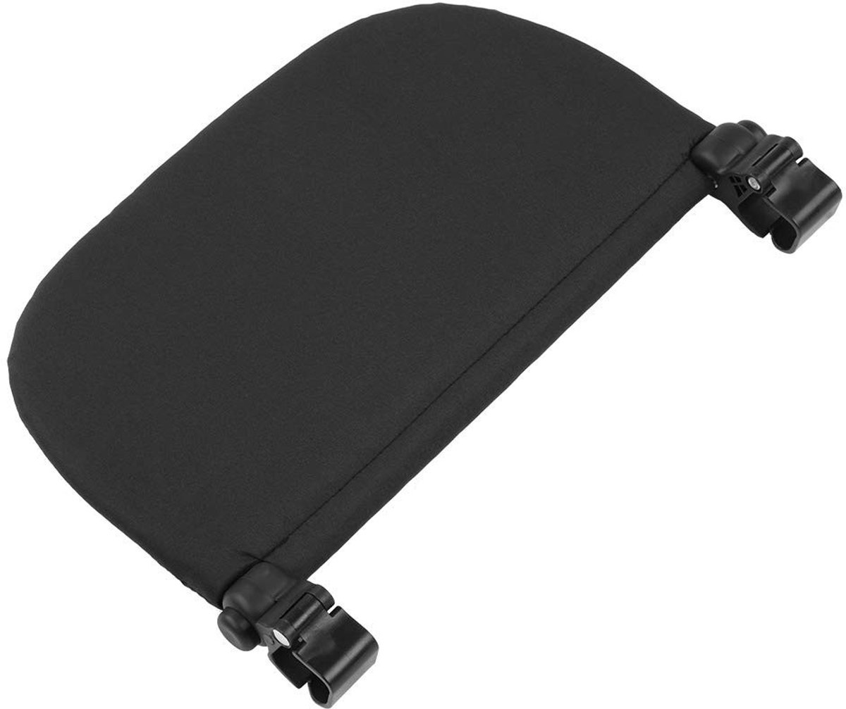 Dailygoods- Voetsteun Verlenging 14cm - Universele Voetsteun - Verstelbaar - Slijtvast Oxford Doek - Eenvoudig te Installeren - Geschikt voor Kinderwagens - Kinderwagenaccessoires