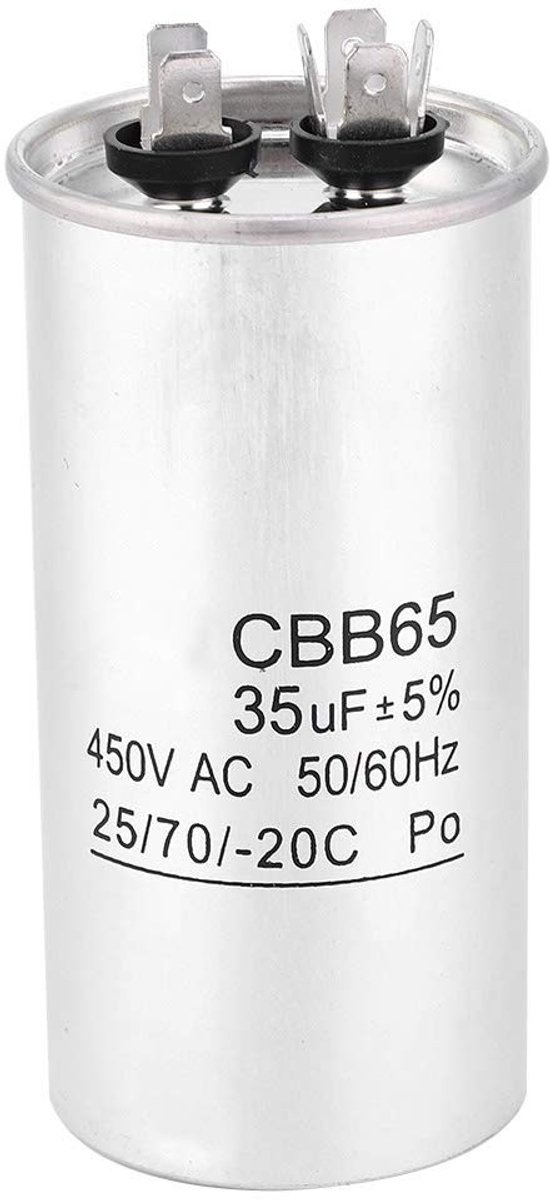 Dailygoods - CBB65A Condensator - Startcondensator - Waterdicht en betrouwbaar - Ronde vorm - 35UF capaciteit - Ideaal voor airconditioning en industr...