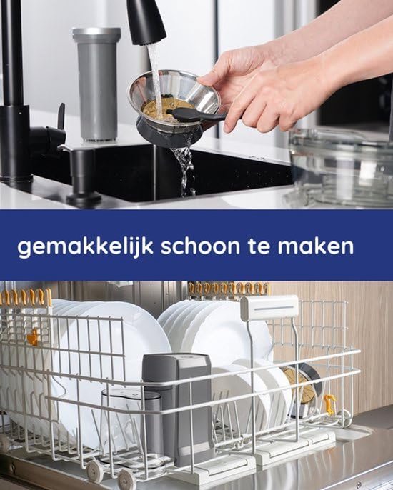 Opbergrek - Organisatie Systeem - Ruimte Besparen - Modulair Ontwerp - 30x20x15 cm - Wit — afbeelding 2