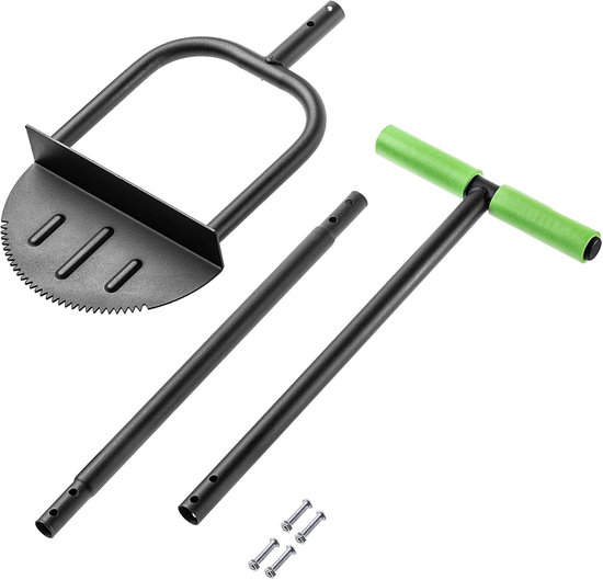 Cosensi - Handmatige Graskantensnijder - Tuin Gereedschap - Stevige Staalconstructie - Half Maan Zaagtand - Comfortabele T-Handgreep - Ideaal voor ... van Merkloos	 — afbeelding 3