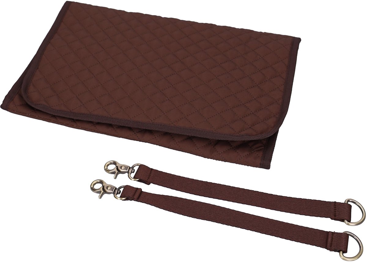 Kidzroom Calm Embrace Luiertas - Bruin - 28 x 40 x 16 cm - Verschoonmatje - Verstelbare schouderband - Ophanglussen kinderwagen thumbnail 6