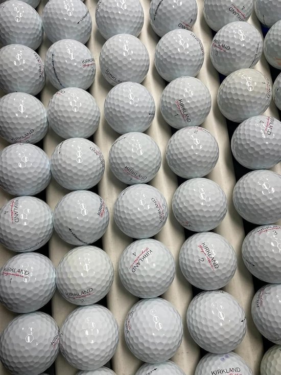 Golfballen Set - Sportballen - Sport Oefenen - 3-Delige Constructie - 24 Stuks - Neon Geel — afbeelding 2