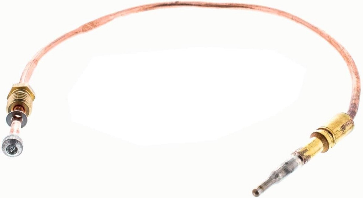 Verwarming Thermokoppel - Vlamdetector - Onderhoud Verwarming - Glad Ontwerp - 300 mm - Zilverkleurig