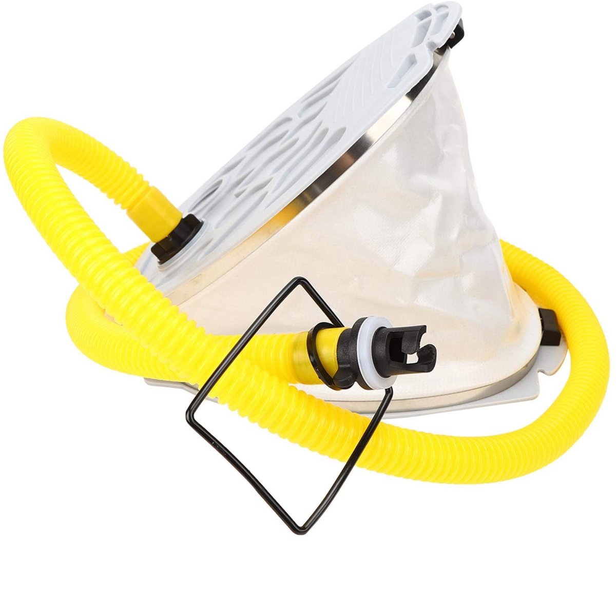Dailygoods - Bijboot pomp - Draagbare voetpomp - Handmatige uitvoering - Rubberboot - Opblaasbare boot - Ideaal voor vissers - Lichtgewicht en compact