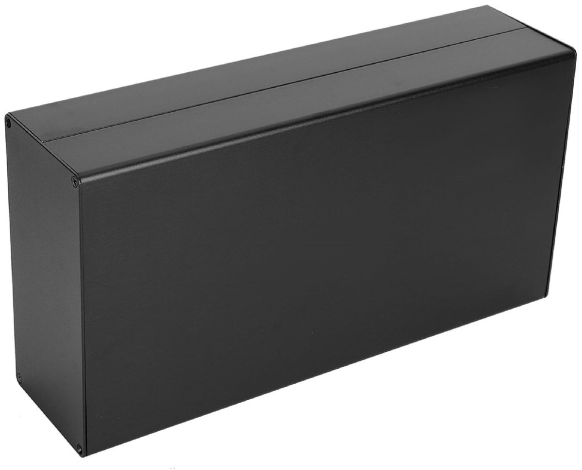Dailygoods - Aluminium Koelbehuizing voor Elektronische Projecten 80 x 160 x 300 mm