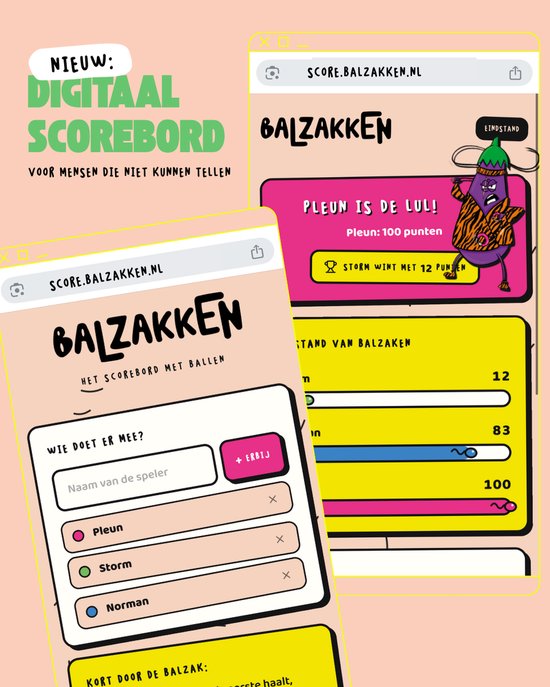 Balzakken - Hilarisch Partyspel - Brutaal Kaartspel - Cadeau voor Studenten & Vrienden & Familie - Inclusief aandacht voor Zaadbalkanker