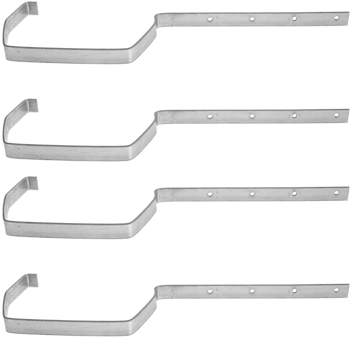 Dailygoods- Gootbeugel Heavy Duty - IJzeren Rek - Stabiele Dakgootbeugel - Aanpasbaar voor Afvoergoten - Slijtvaste Eigenschappen - Geschikt voor Tuin en Dak