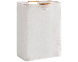 Dailygoods- Wasmand 60 Liter - Opvouwbaar - Beige - Multifunctioneel