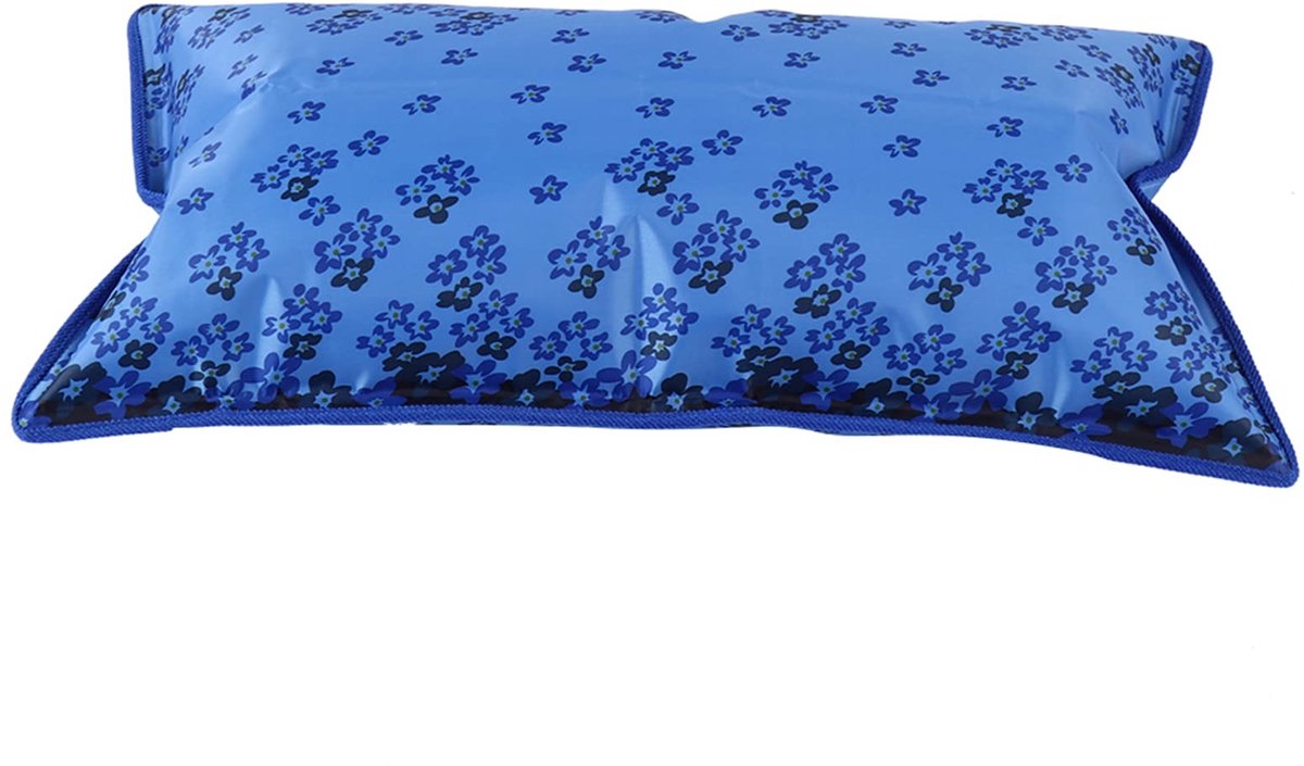 Dailygoods- Koelkussenmat waterdicht - Multifunctioneel Kussen/Rugkussen - Slijtvast - Opvouwbaar - 55x35 cm - Snelle waterinjectie - Waterkussen