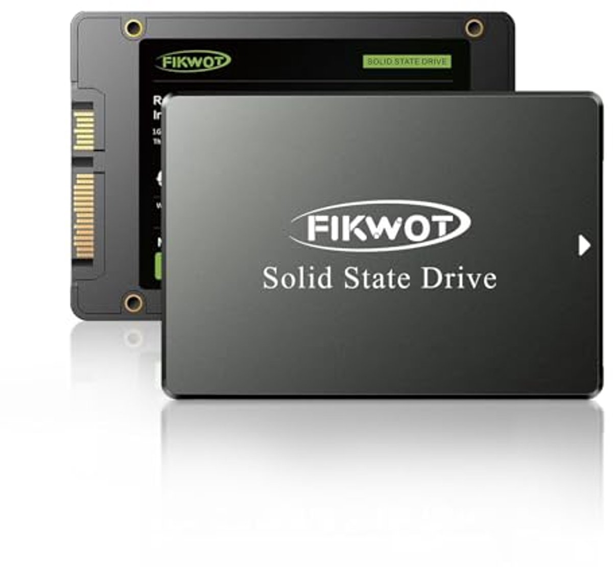 Interne SSD - Solid State Drive - Snellere Computer - 3D NAND Flash - 2 TB - Zwart