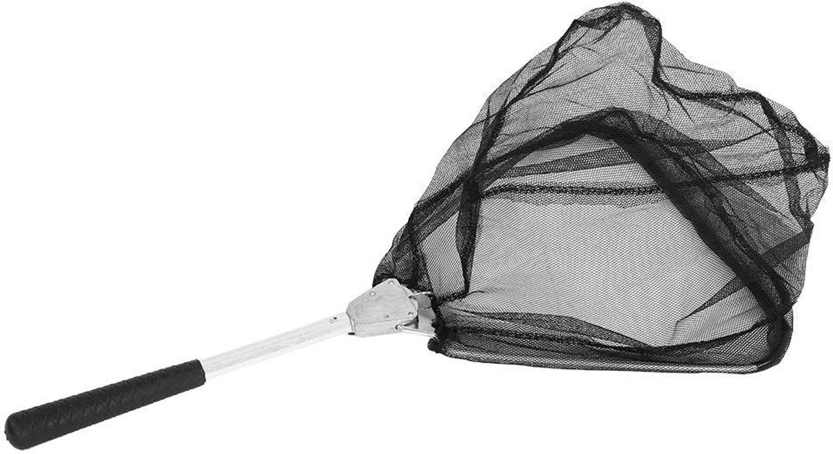 Dailygoods - Vliegvissen Driehoekig Schepnet - Draagbaar Opvouwbaar Net - Nylon Visnet - Lichtgewicht Aluminium - Eenvoudig Transport - Ideaal Voor Vi...