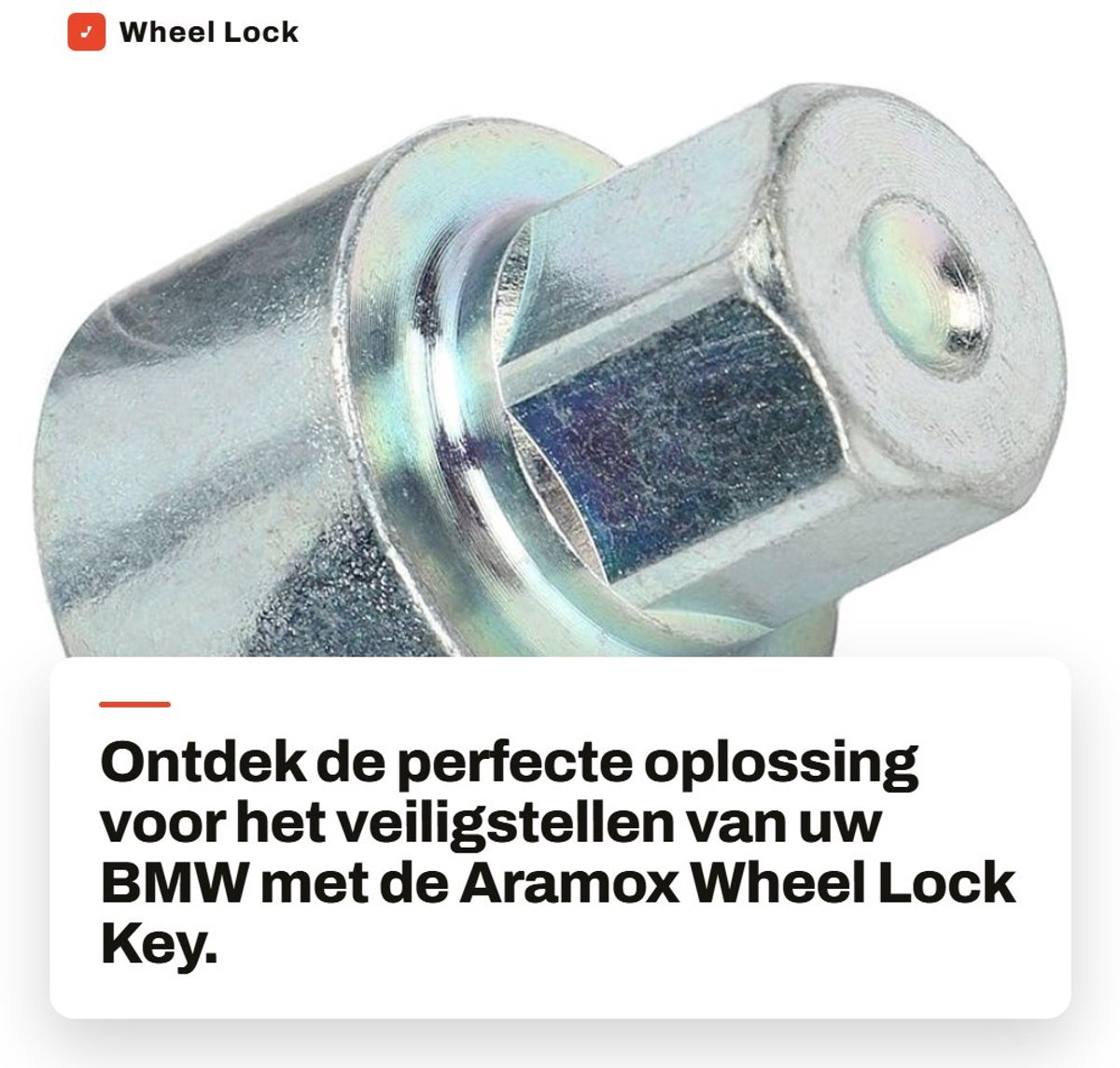 Dailygoods- Wielmoer Anti-diefstal Verwijderaar - Vervanging voor 1/3/5/6/7 Serie - Metaal - Stevig - Duurzaam - Wielborgmoer