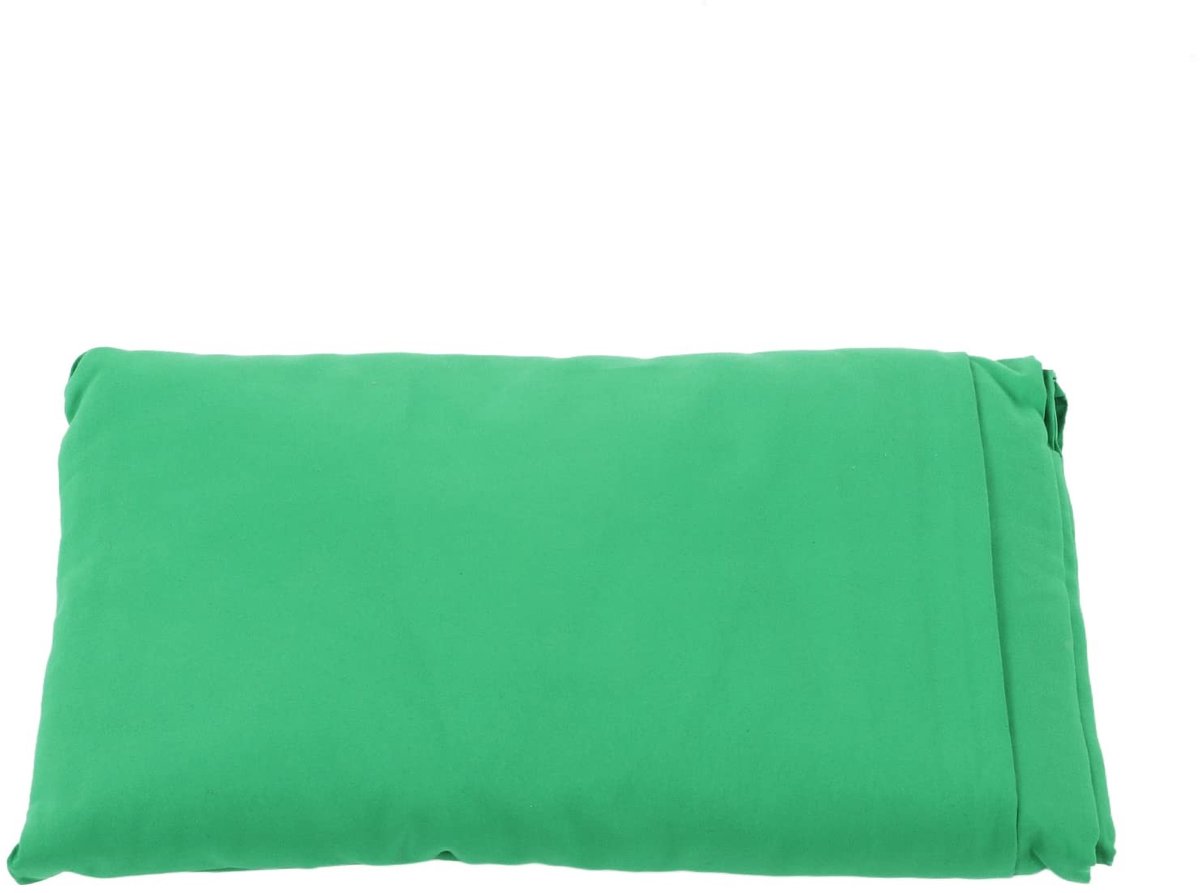 Dailygoods- Fotografieachtergrond Duurzaam - Chromakey Groen Schermachtergronddoek - 10x20ft - Polyester - Perforatieontwerp - Kreukvrij - Greenscreen