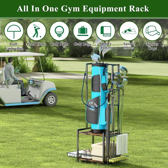Golftas Organizer Opslagrek voor Garage en Schuur — afbeelding 2