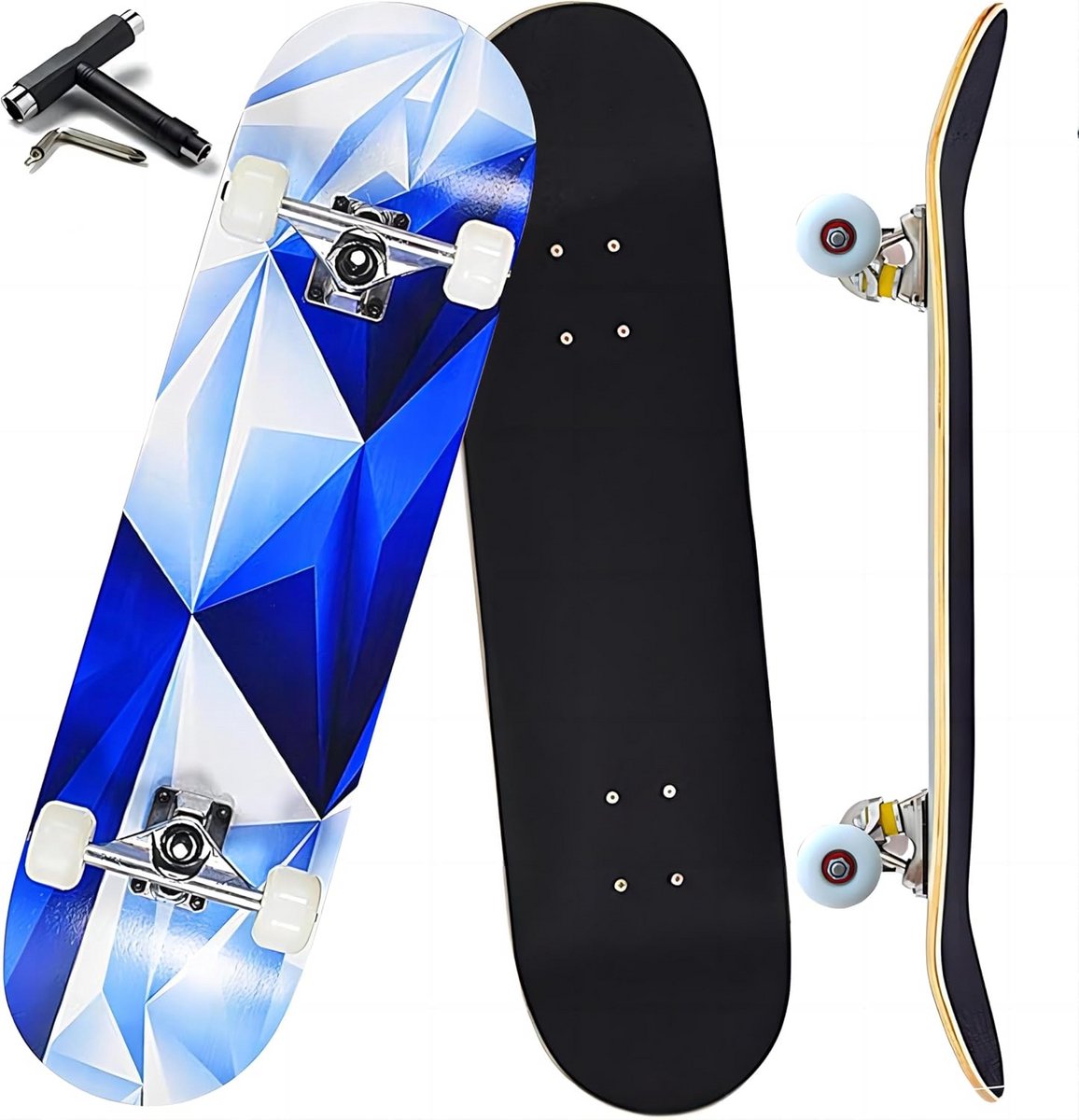 Compleet Skateboard Skate board Straat cruisen 7 lagen esdoorn 787 cm