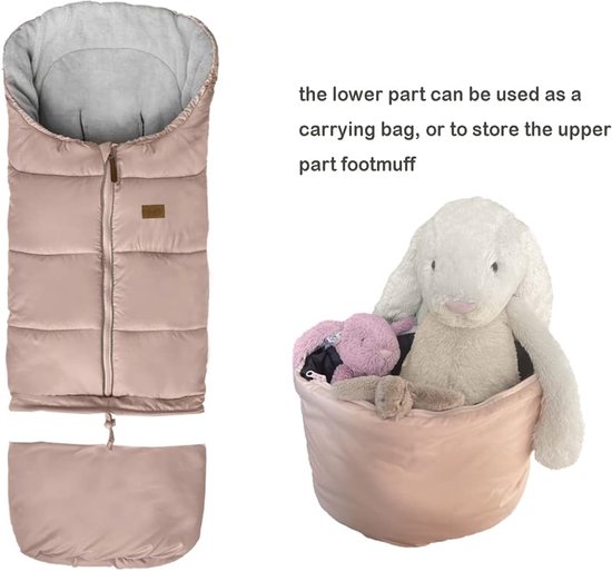 Universele Waterdichte Voetenzak voor Kinderwagen en Wandelwagen - Winter & Herfst Warmte van Universele — afbeelding 3