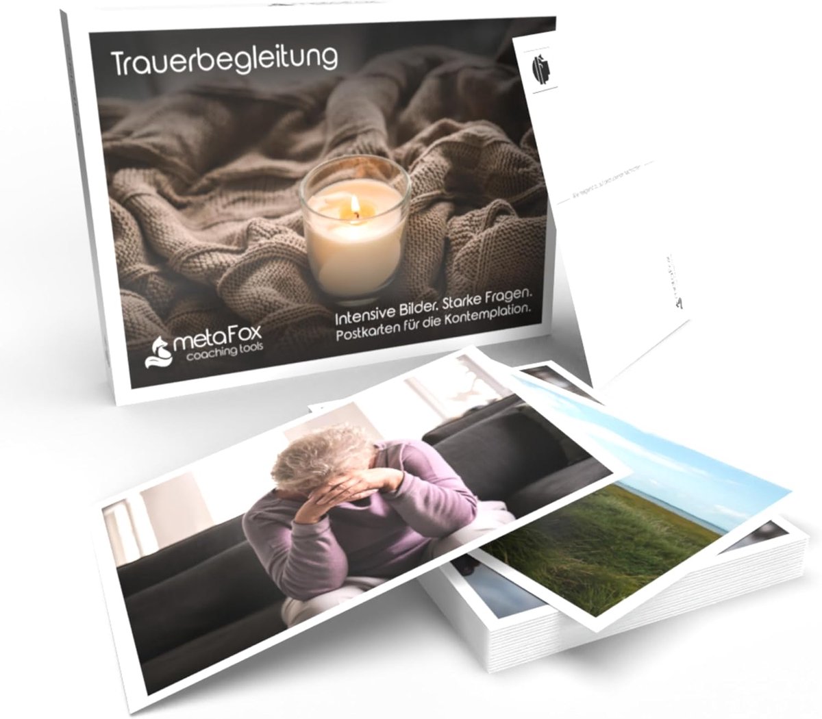 Coaching Kaarten - Therapiekaarten Verlies - Grief Verwerken - 52 Vragen Kaarten - 52 Stuks - Meerdere Kleuren