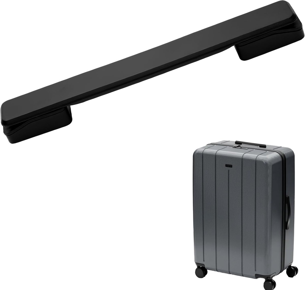 Dailygoods- Handgrepen 20 cm - Reservehandgreep - Kunststof - Ergonomisch ontwerp - Duurzaam - Eenvoudige installatie - Bagagegreep