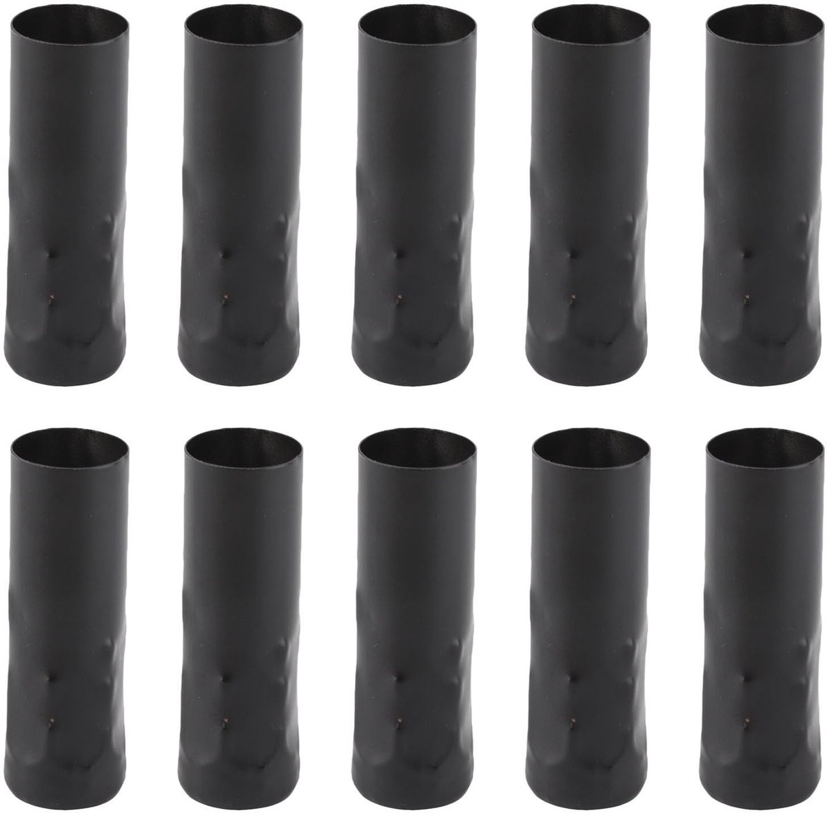 Dailygoods - Kandelaar Houder - E14 Fitting - Voor Crystal Kroonluchters - Zwart Geplateer