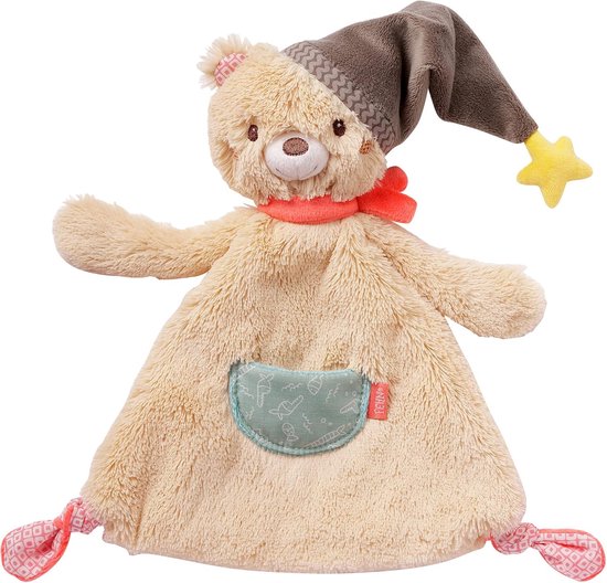 Knuffeldoek Zeepaard - Baby knuffel - Behaaglijk slapen - Zacht velours - 42 cm - Meerkleurig — afbeelding 5