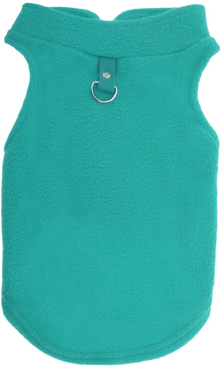 Dailygoods- Hondentrui Warm - Hondenvest - Fleece - Machinewasbaar - Lichtgewicht - D-ringen - Comfortabel - Huisdiertrui