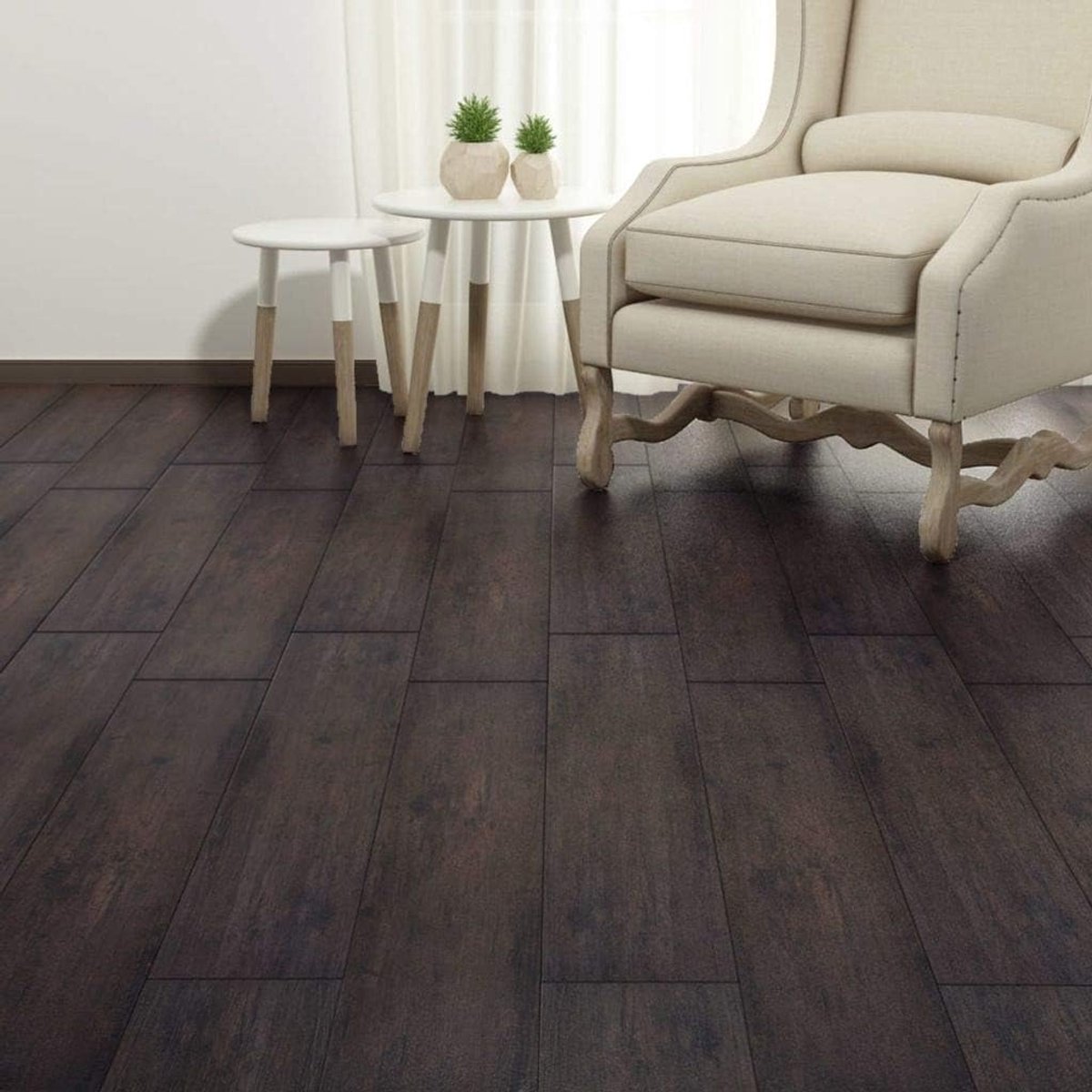 Laminaat Planken - Vloerbedekking PVC - Moderne Woonkamer - Waterbestendig & Antislip - 52