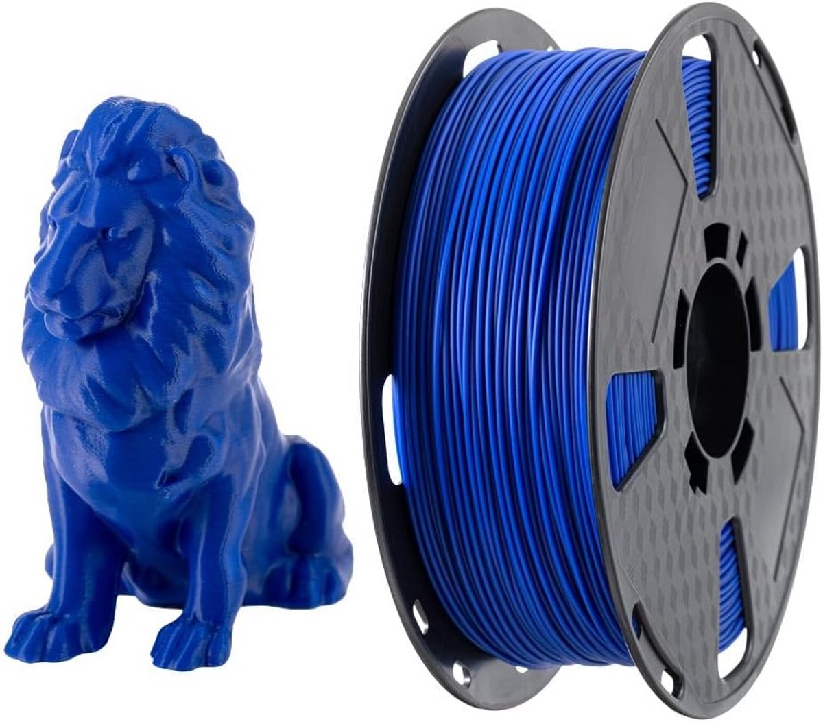 3D Printer Filament - Printmateriaal PLA - Objecten Maken - Verbeterde Sterkte - 1.75mm 1KG - Marineblauw