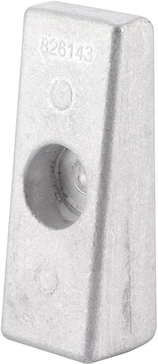 Dailygoods- Zinkanode Aluminiumlegering - Vervangt 826134/826134Q - Anode - Bescherming - Geschikt voor Buitenboordmotor