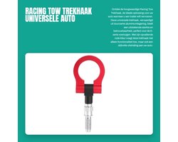 Dailygoods- Trekhaak Universeel - Aluminiumlegering - Trekhaakkoffer - Trekhaakdop - Trekhaakslot - Lichtgewicht 375 gr - Trekhaakadapter
