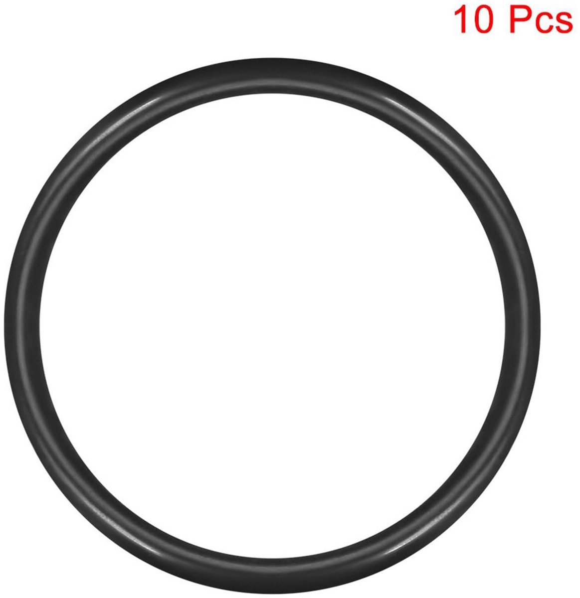 Dailygoods- O-ringen 10 Stuks - Nitrilrubber - 50 mm Buitendiameter - 40 mm Binnendiameter - 5 mm Breed - Afdichtingsset - Duurzaam en Flexibel - Afdichtringen