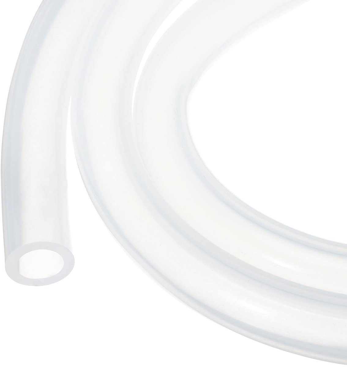 Dailygoods- Siliconenbuis 3,05 meter - 15 mm binnendiameter - 20 mm buitendiameter - Flexibele Slang - Hoog Temperatuur - Transparant Kunststof - Siliconenslang