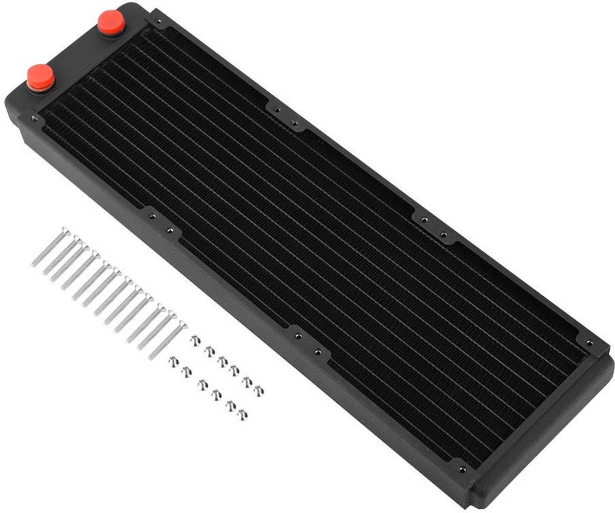 Dailygoods- Warmtewisselaar Vloeibaar - Computerwaterkoeling - Hoogwaardig Koper - G1/4 Aansluiting - Laag Geluidsniveau - Duurzaam en Efficiënt - Radiator
