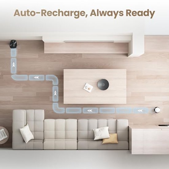 Robot Camera - Huisdier Camera - Huis Bewaken - Aanpasbare Emoticons - 2K Resolutie - Roze — afbeelding 5