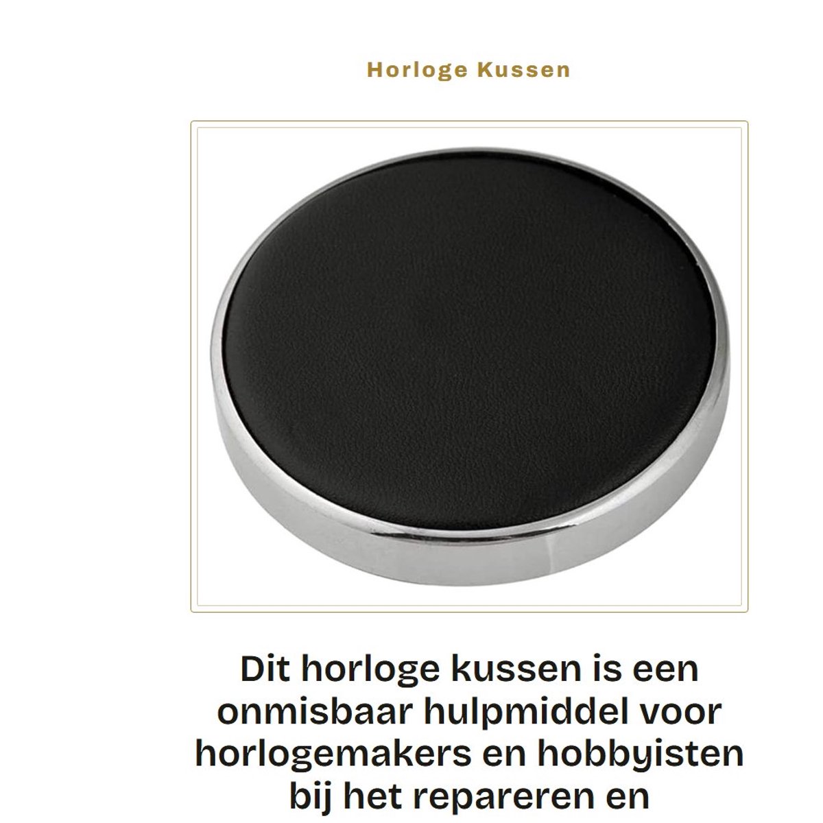 Dailygoods - Horloge Kussen Behuizing Reparatie Tool 2.8"