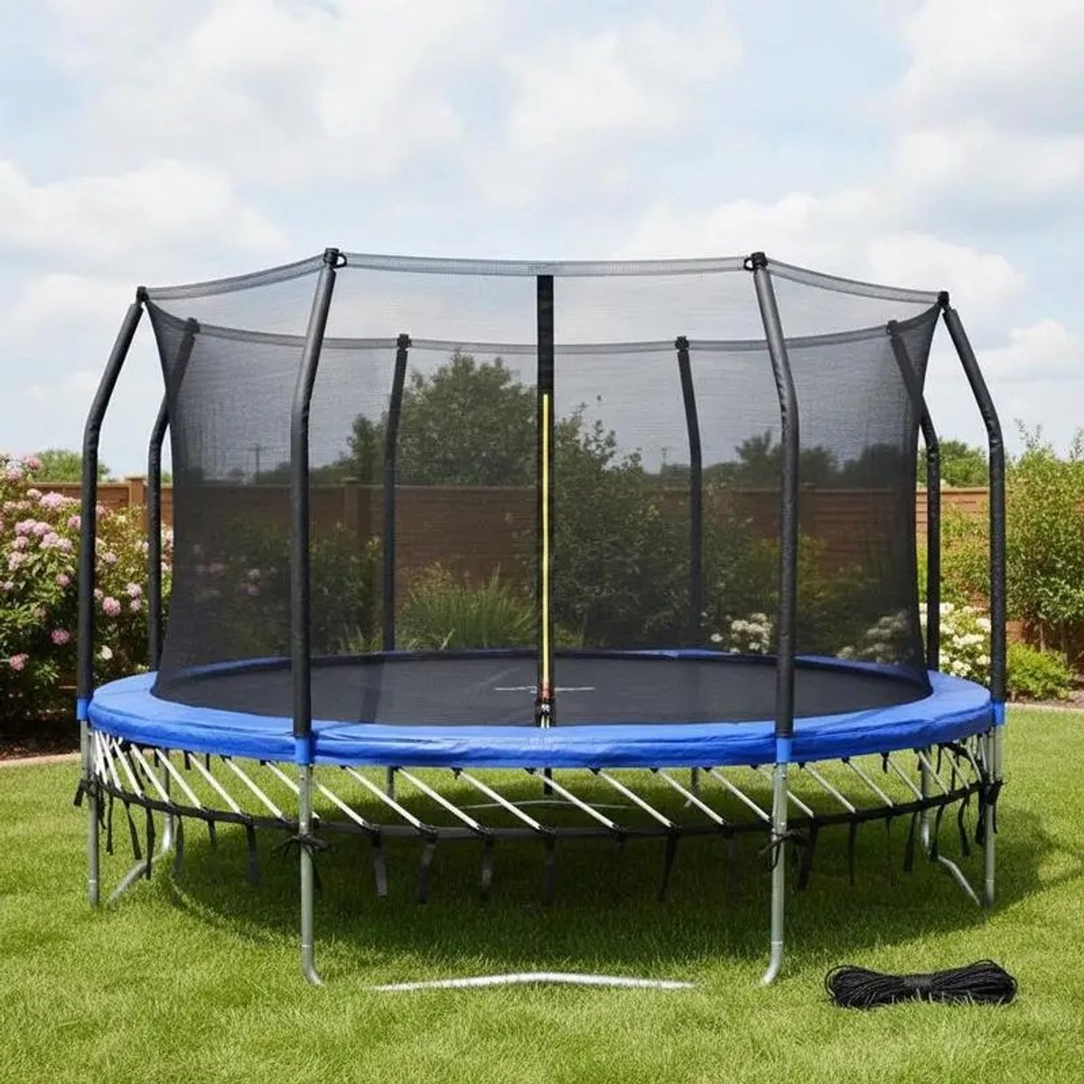 Dailygoods 12Ft vervangend weerbestendig veiligheidsnet voor trampolines