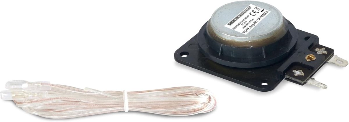 Luidspreker Bodyshaker - Compact Omvormer - Geluid Versterken - 15 Watt Vermogen - 50 x 50 x 17 mm - Zwart