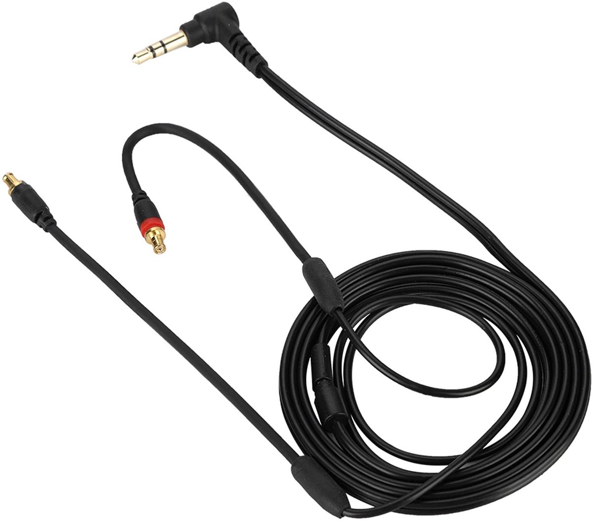 Dailygoods- Vervangingskabel Zuurstofvrij Koper - Audio Kabel 3,5 mm Jack - Lossless Audiotransmissie - Professionele Accessoires - Compatibel met Meeste Apparaten - Duurzaam in Gebruik