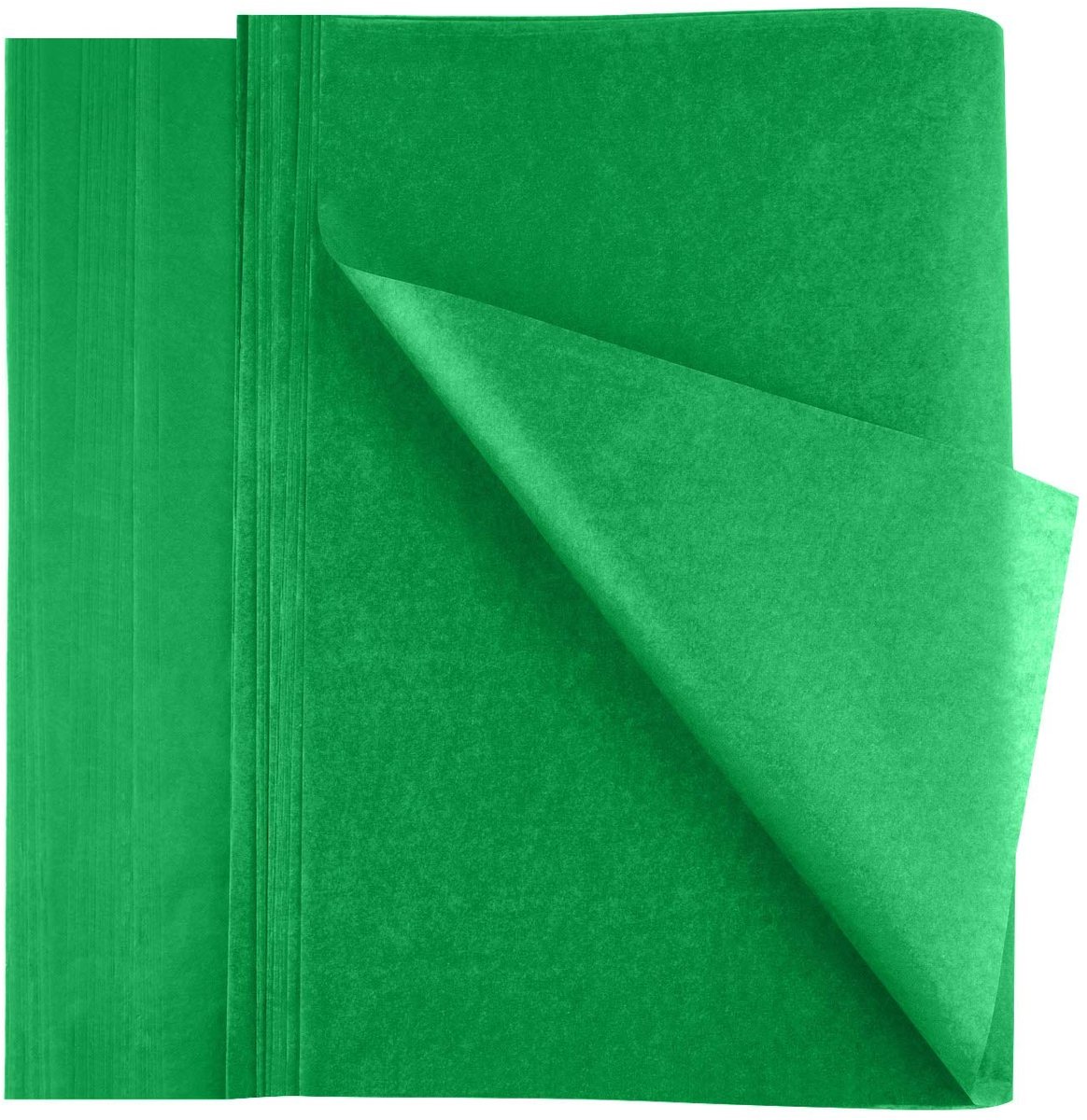 Dailygoods- Tissuepapier 100 Vellen - Groene Kerst Geschenken - Inpakpapier - DIY Ambachten - 35 x 50 cm - 17gsm Papier