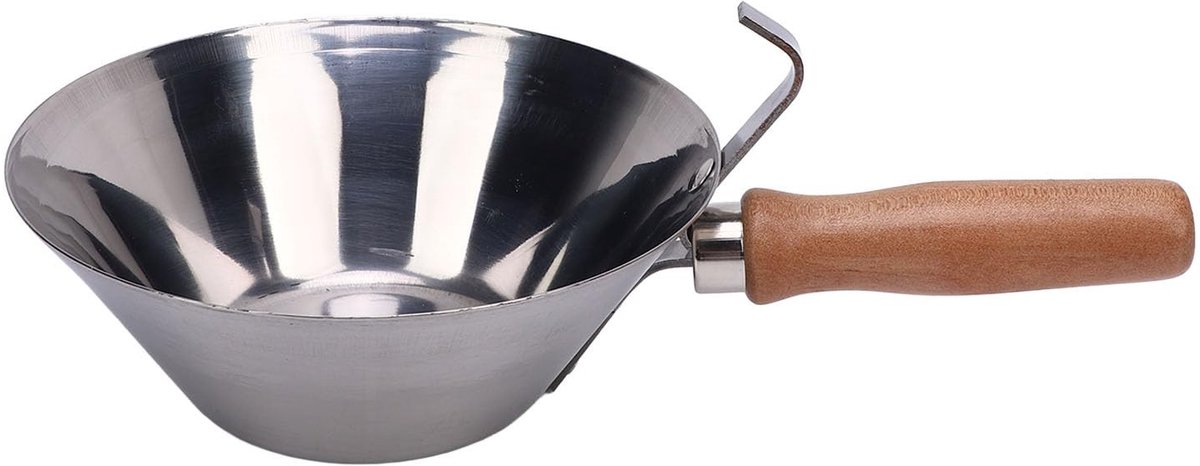 Dailygoods- Sludge Pan - Roestvrij Staal - Professioneel Gereedschap - Veelzijdig Gebruik - Eenvoudige Toegankelijkheid - Duurzaam Ontwerp - Mortelpan