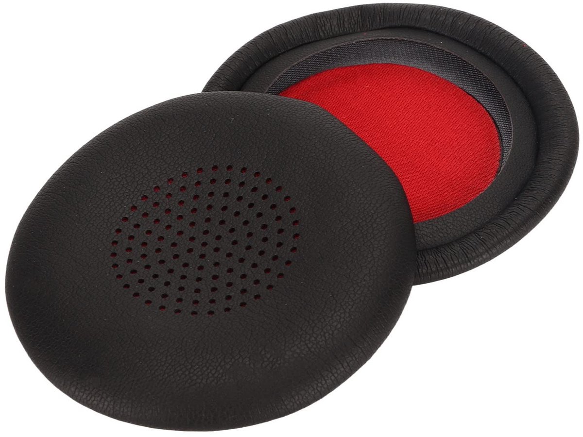 Dailygoods- Oorkussens Vervanging - Compatibel met Plantronics B825 - Synthetisch Leer - Zwart - Comfortabele Pasvorm - Duurzaam Materiaal - Hoofdtelefoon Oorkussens