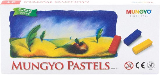 Zachte Pastelkrijt - Kleurkrijt Set - Artistiek Maken - Niet-giftig Formule - 24 Kleuren - Assorti — afbeelding 5