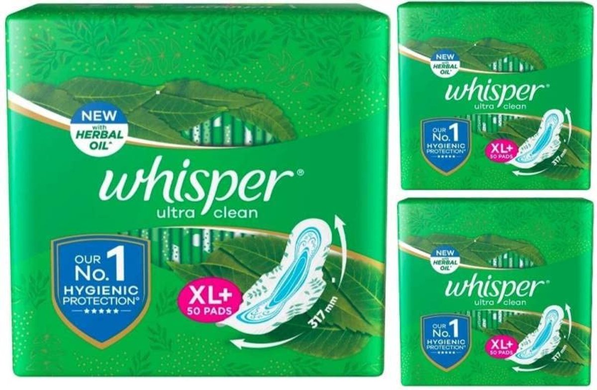 Maandverband - Inlegkruisjes - Menstruatie Bescherming - Extra lang en breed - 150 stuks - Wit