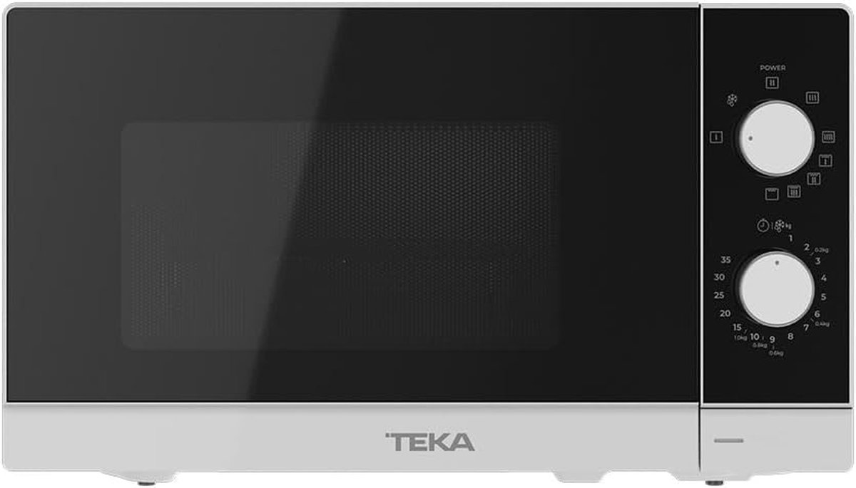 Inbouw Magnetron - Compacte Oven - Snel Opwarmen - 700 Watt Vermogen - 44 cm Breed - Zwart